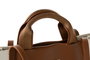 Vince Camuto Bolso Tote Mujer Polipiel Crema y Tostado 37x27x11 cm